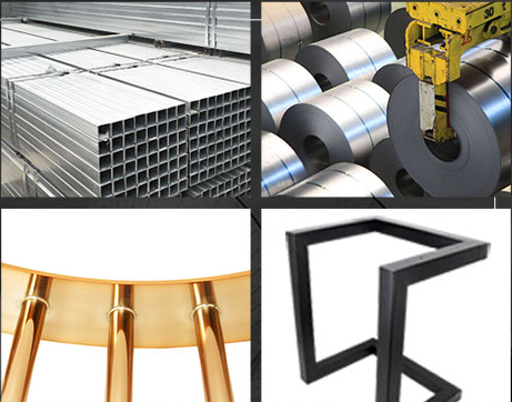 Metal table leg height